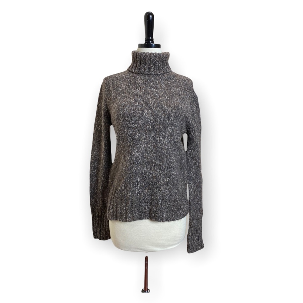L.L. BEAN wool turtleneck sweater